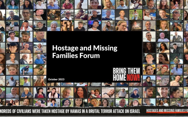 Hostages & Missing Families Forum | 